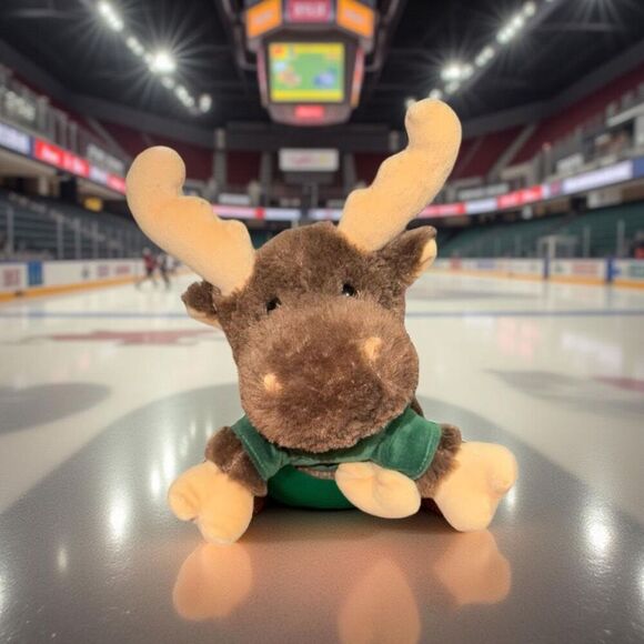 Minnesota Wild Forever Collectibles NHL Jersery Moose Plush 8” - Picture 1 of 7